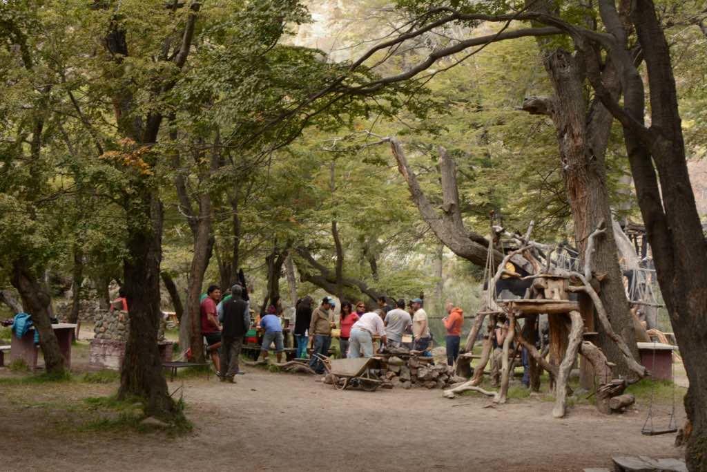אל צ'אלטן Camping Rio De Las Vueltas מראה חיצוני תמונה